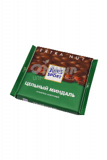 00-00052026   Շոկոլադե սալիկ «Ritter Sport» նուշ 100գ 920 Գերմանիա Շոկոլադե սալիկ ՝  կաթնային ամբողջական նուշով։.jpg