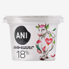 00-00004518 Sour cream "Ani" 18% 400g