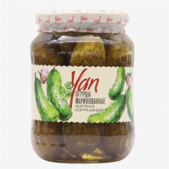 00-00043031 Canned "Yan" cucumber marinade 700g