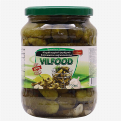 00-00026178 Canned "VilFood" marinated gherkin 720ml