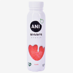 00-00058335 Yogurt drinkable "Ani" strawberry 1.5% 290g