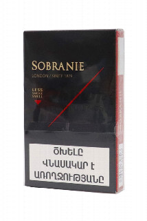 00-00032017   Ծխախոտ «Sobranie» Slide Black