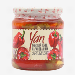 00-00024030 Canned "Yan" red pepper 470g