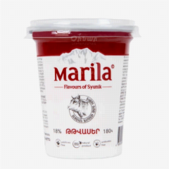 00-00004577 Sour cream "Marila" 18% 180g