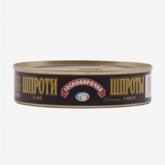 00-00012990 Canned fish "Господарочка" sprat in oil 150g