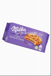 00-00045103 Թխվածքաբլիթ «Milka» Cookie Sensation 156գ Lehastan 1270 Շոկոլադե թխվածքաբլիթ ալպիական կաթնային շոկոլադի կտորներով և շոկոլադե միջուկով ;.jpg