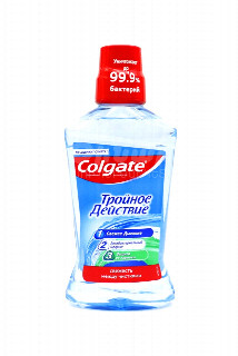 00-00035247  Ողողման հեղուկ բերանի «Colgate» եռակի ազդեծություն 500մլ1300Ողողման հեղուկ բերանի եռակի ազդեծություն։  ռ․.jpg