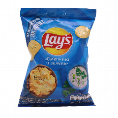 00-00020214 Չիպս «Lays» թթվասեր-կանաչի 40գ