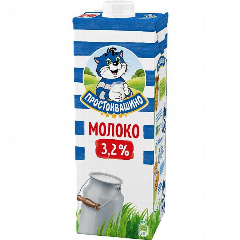 Կաթ «Простоквашино» 3,2% 950մլ