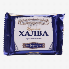 00-00054122 Dietary Halva "Tsarskaya" with peanuts 180g