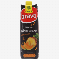 00-00052694 Natural juice "Bravo" premium melon pineapple 1l