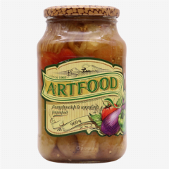 00-00028419 Canned "Artfood" grilled eggplant and pepper 960g