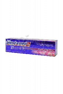 00-00023190  Ատամի մածուկ «Blend-a-med» 3D White бодрящая свежесть 100մլ1400  գերմ,.jpg