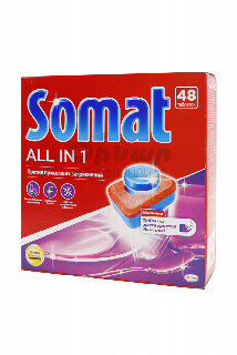 00-00031187   Սպասք լվացնող մեքենայի հաբեր «Somat» 48հատ 7800 ռուսաստան Սպասք լվացող մեքենայի հաբեր քանակը  տուփում՝ 48   հատ։.jpg