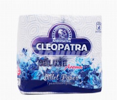 00-00047736 Զուգարանի թուղթ «Cleopatra» Delux երկշերտ Aroma 4հատ