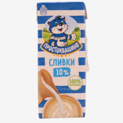 00-00058189 Крем "Простоквашино" 10% 205г