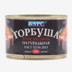 00-00046074 Garbusha of canned fish "Bars" 325g