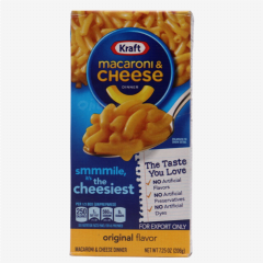 00-00065963 Macaroni with cheese "Kraft" Original Flower 206g