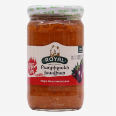 00-00013505 Canned "Royal" spicy vegetable caviar 350g