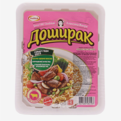 00-00037356 Macaroni "Doshirak" quick-cooking veal 90g