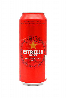 00-00042646 Գարեջուր «Estrella» 4.6% թ--տ 500մլ  680   Ալկոհոլի պարունակություն՝ 4,6%։ իսպանիա.jpg