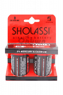 00-00039822  Մարտկոց «Sholassi» Alkaline Super D N2