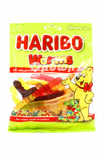 00-00022620-Ժելե «Haribo» Worms մրգային 150գ