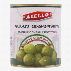 00-00026785 Ձիթապտուղ «Aiello» կանաչ 850գ