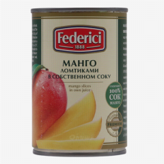 00-00066662 Compote "Federici" mango rings 425ml