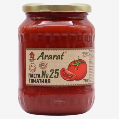 00-00067434 Canned "Ararart" tomato paste N25 760g