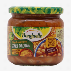 00-00055895 Canned "Bonduelle" beans with white curry 350g