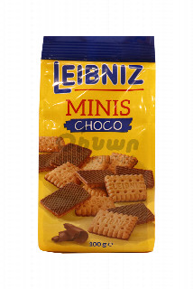 00-00004717 Թխվածքաբլիթ  «Leibniz Minis» Choco 100գ 570 գերմանիաԹխվածքաբլիթներ՝ կաթնային շոկոլադով  ;.jpg