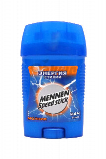 00-00009417 Հակաքրտինքային միջոց stick «Mennen Speed» молния men 60գ