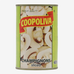 00-00013361 Canned "Coopoliva" mushrooms whole mulberry 850g