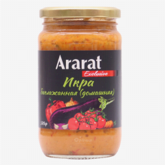 00-00067436 Canned "Ararart" eggplant caviar homemade exclusive 370g