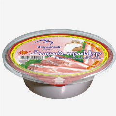 00-00014049 Melted vegetable cheese "Ashtarak Kat" with bacon 100g