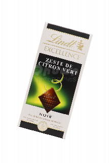 00-00043256 Շոկոլադե սալիկ «Lindt» Excellence Noir Laim 100գ 13650 Ֆրանսիա  Մուգ շոկոլադ՝ լայմի միջուկով։.jpg