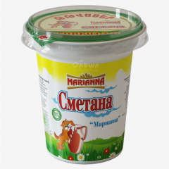 00-00004567 Sour cream "Marianna" 18% 180g