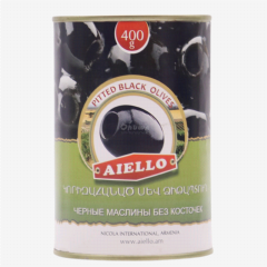 00-00009748 Olive "Aiello" black seedless mulberry 400g