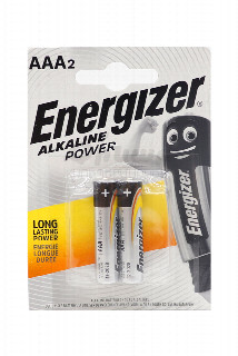 00-00010771   Մարտկոց «Energizer» AAA Max+Power 2հատ