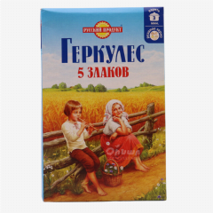 00-00034577 Վարսակի փաթիլներ «Геркулес» 5 Злаков 400գ