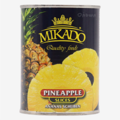 00-00013440 Canned "Mikado" pineapple rings 580g