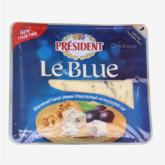 00-00030527 Cheese "President" LE BLUE 100g