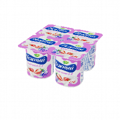 Յոգուրտ «Campina Нежный» ելակ 5% 100գ