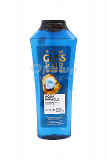 00-00051511 Շամպուն «Gliss kur» Aqua miracle 400մլ  1650  ռուսաստան Էֆեկտիվորեն վերականգնում է մազերի կառուցվածքը գործելով ներսից;Մազերը կրկին ձեռք են բերում իրենց ներքին ուժը,ծավալը էլաստիկությունը;.JPG