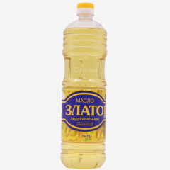 00-00009589 Oil "Zlato" sunflower 1l