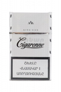 00-00026276  Ծխախոտ «Cigaronne» King Size White