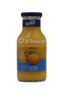 00-00022904 Բնական հյութ «Santal» նարինջ 250մլ