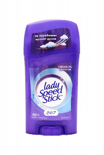 00-00023096 Հակաքրտինքային միջոց stick «Lady Speed Stick» свежесть облаков women 45գ 1300 Հակաքրտինքային միջոց-ստիք կանանց համար՝ ամպերի թարմություն, գելային։.jpg