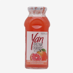 00-00066293 Natural juice "Yan" red grapefruit 250ml